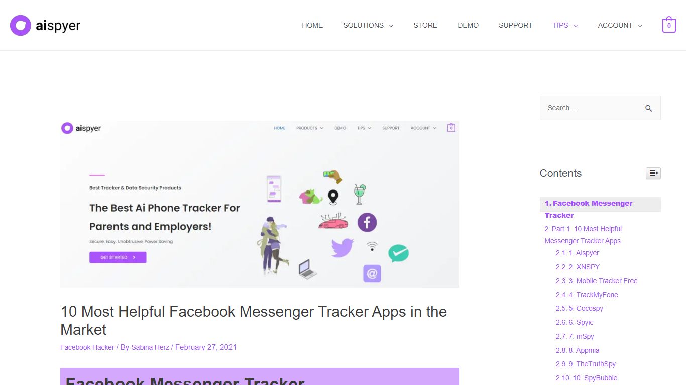 10 Most Helpful Facebook Messenger Tracker Apps in the Market - aispyer