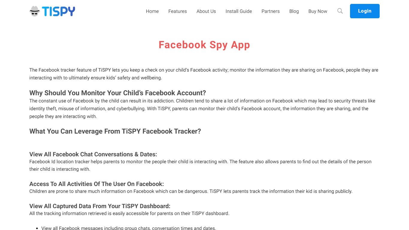 Facebook Tracker – Facebook Messenger Spy App & Chat Monitoring Software